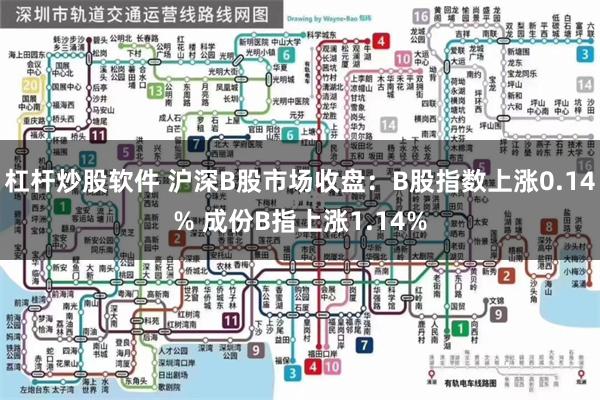 杠杆炒股软件 沪深B股市场收盘：B股指数上涨0.14% 成份B指上涨1.14%